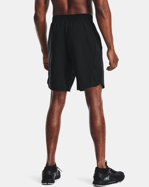 Men's UA Woven Training Shorts, Black, pdpMainDesktop image number 1